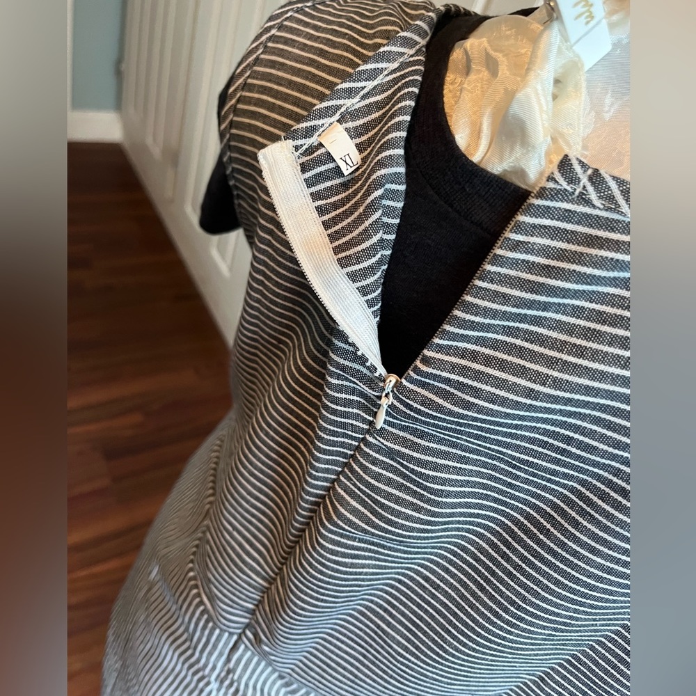 New sleeveless cotton dress.. XL (10) NWOT - Picture 6 of 11